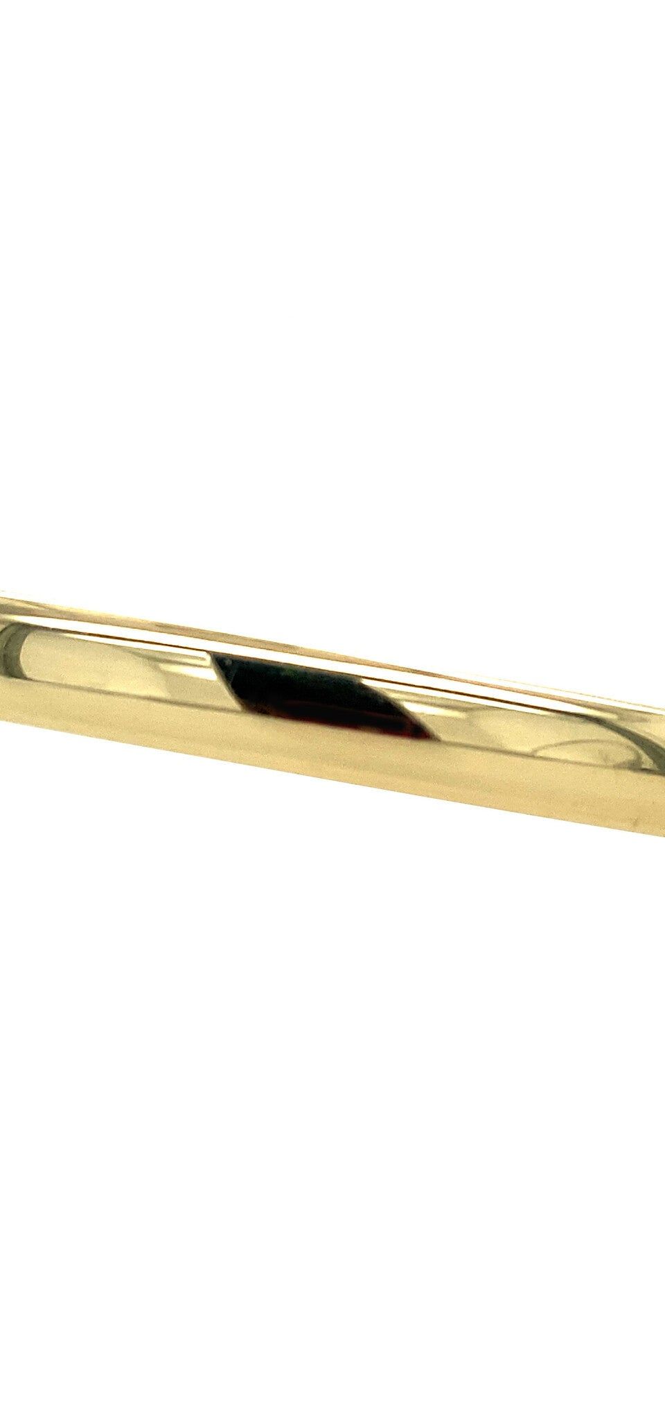 Vintage Smooth 14K Bangle